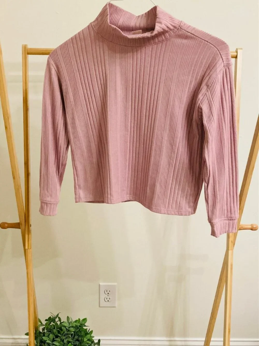 OshKosh B'gosh Girls Purple Turtle-neck Top